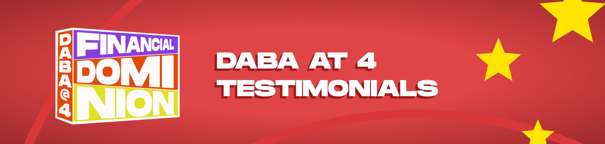 Cover Image for Exploring DABA’s Four-Year Impact #DABATestimonials